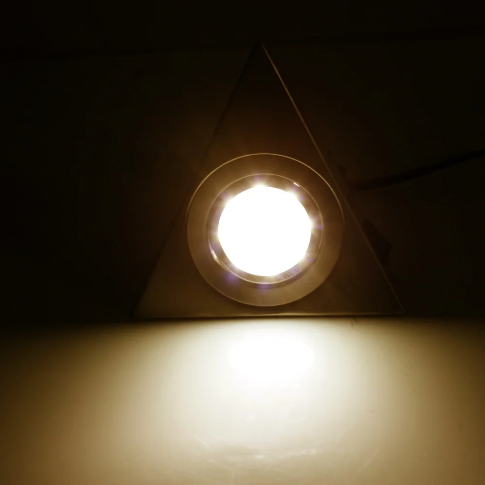 Trianglei светодиодный светильник для шкафа 3 Вт Мини AC85-265V SMD2835 мини белый или теплый