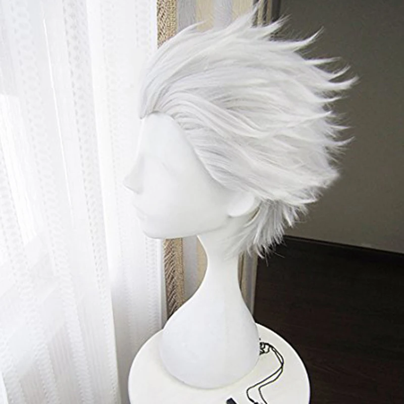 Ebingoo Fate Stay Night Emiya Shirou Синтетический Косплей парик лохматый слойный короткий