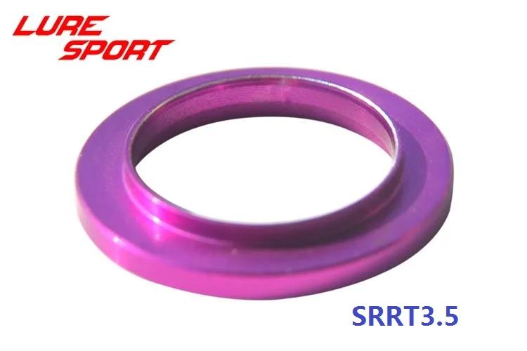 LURESPORT 10 шт. алюминиевое кольцо катушка сиденье обшивка кольцо проверка ветра шаг внутри стержня строительный компонент ремонт Стержень DIY аксессуар