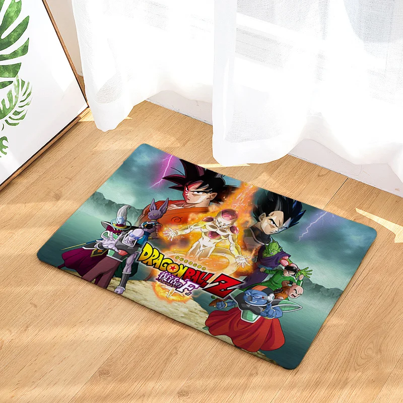 see chart IVYYE Dragon Ball индивидуальный коврик с рисунком из аниме украшения для дома ковры мультяшный коврик для спальни коврики для ванной плюшевые коврики коврик для двери Новинка - Цвет: see chart