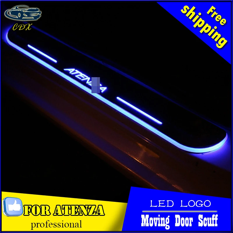 Автомобильный Стайлинг светодиодный накладка на дверь для Mazda 6 ATENZA 2014 2015 дверная