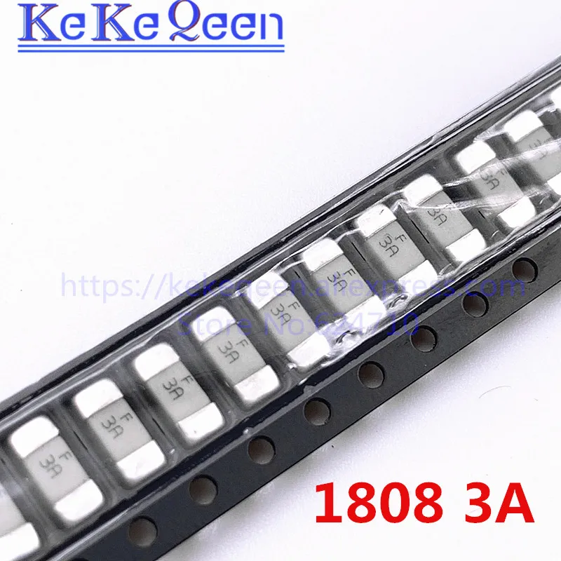 100 шт. 1808 125V 0451 SMD плавкий предохранитель 0.25A 0.5A 0.75A 1A 2A 3A 4A 5A 6.3A 8A 10A 12A 15A 20A 500MA 750MA