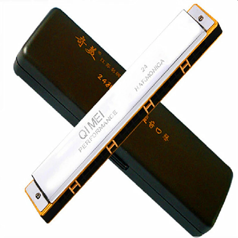 24 отверстия гармоника тремоло Accent Gaita De Boca Harmonica c высокое качество рот Ogans