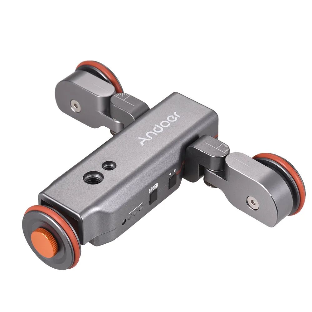 Andoer L4PRO механизированная камера видео Долли со шкалой индикация электрический трек слайдер беспроводной пульт дистанционного управления Мини-ползунок Скейтер