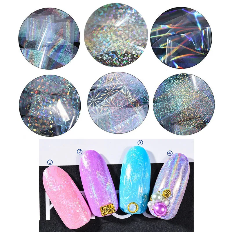 6 шт. декоративные наклейки для ногтей|Стикеры и наклейки| |