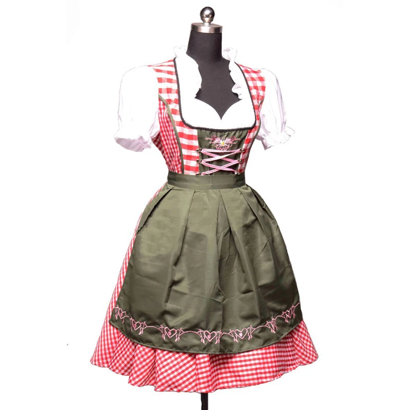 Новинка 2019 немецкая традиция Октоберфест Dirndl пивное платье костюм для девочки +