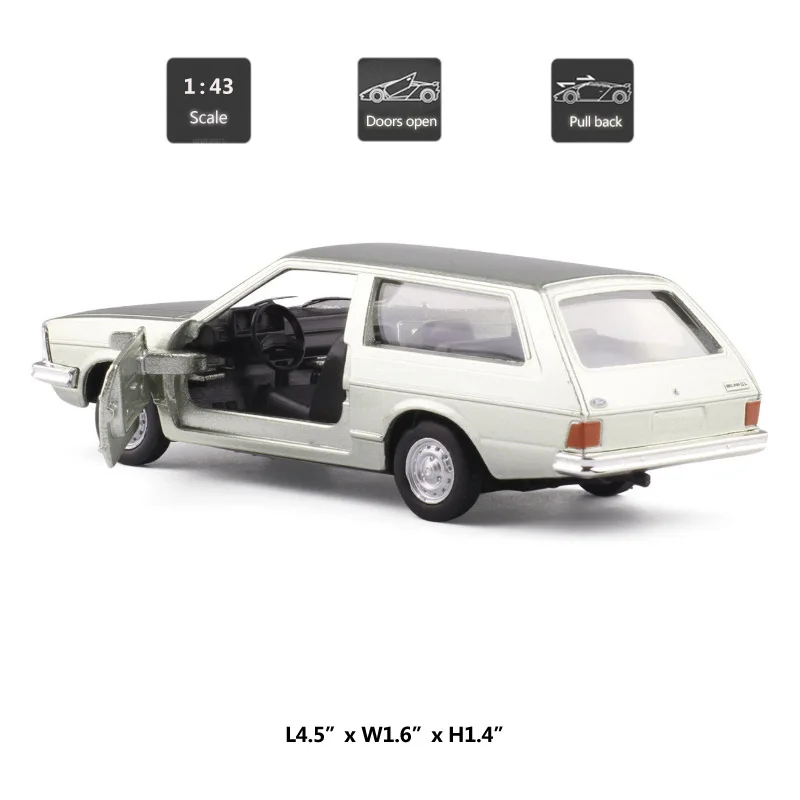 Моделирование HOMMAT 1:43 винтажная модель Ford Belina II автомобиля литой Сплав литая