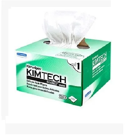 280 шт./лот очистка оптического волокна KIMTECH без пыли бумага FL04|optical fiber cleaning|fiber