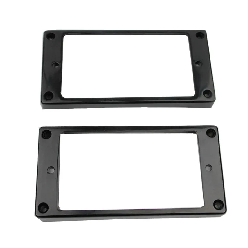 1 комплект черные рамы Humbucker для пикапа крепление шеи и моста изогнутое