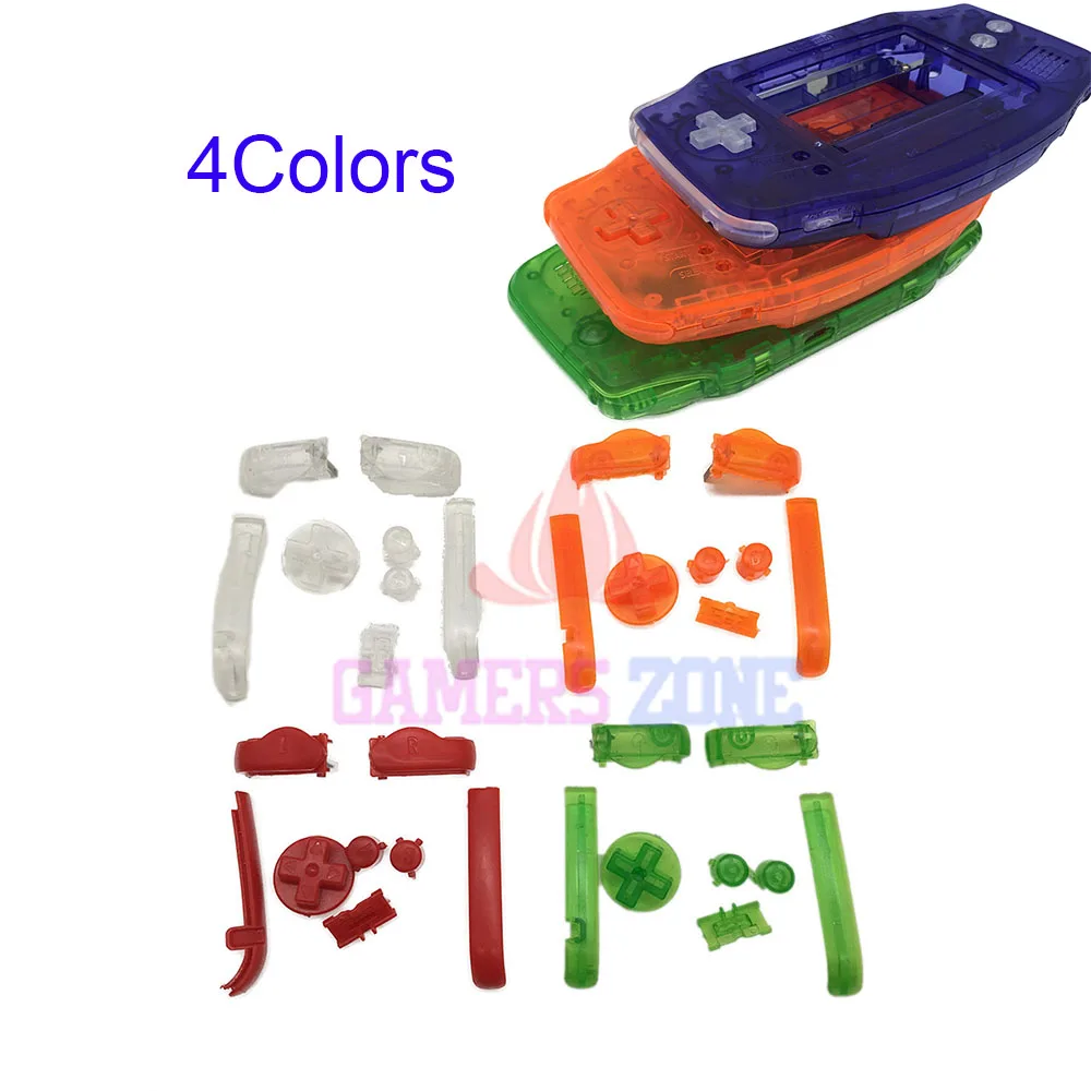 Цветные кнопки AB L R для Gameboy Advance GBA D включения и выключения питания|keypad|keypad buttons |