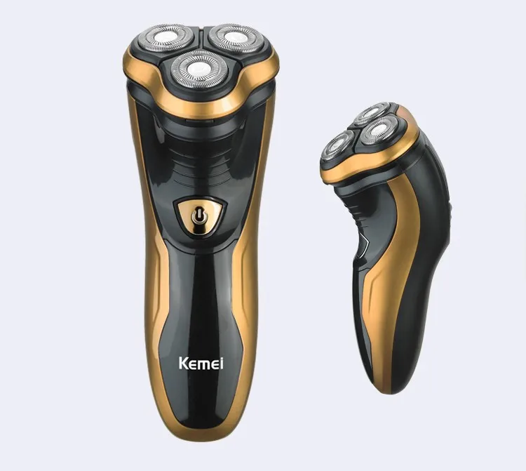 Электронная перезаряжаемая бритва с тройным лезвием для мужчин уход за лицом