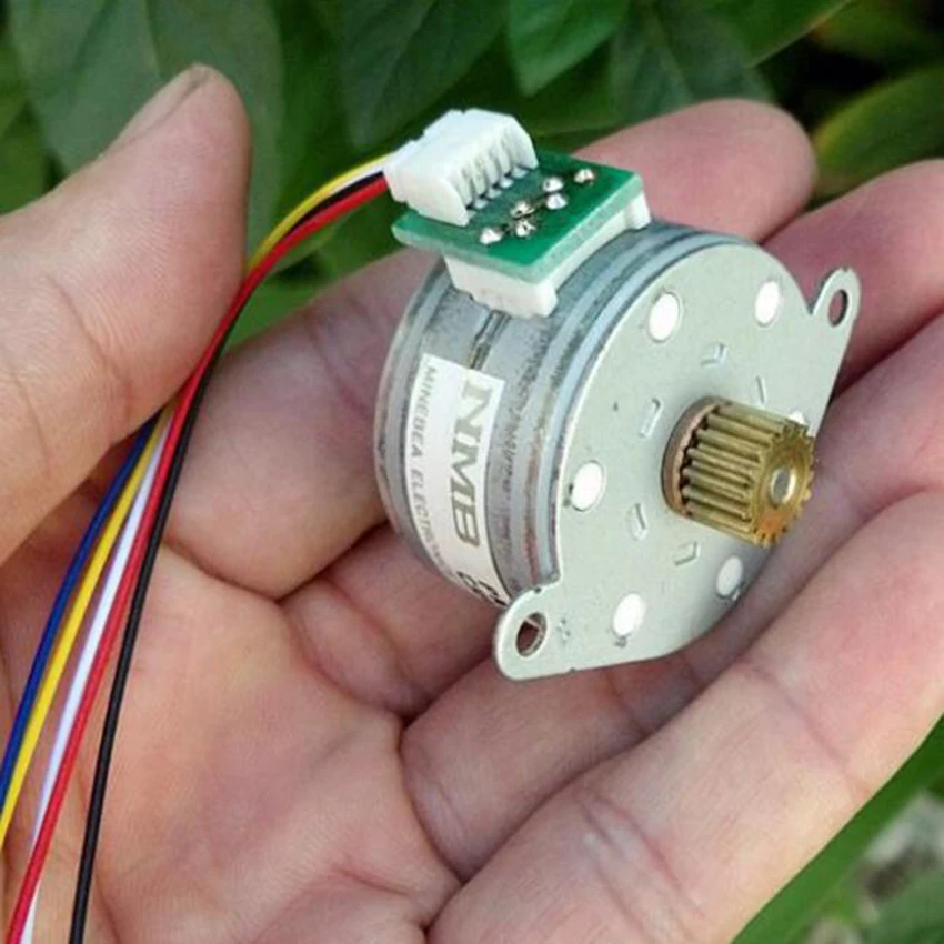 1pc four-phase five-wire stepping motor miniature 35MM 7.5 degrees gear | Обустройство дома