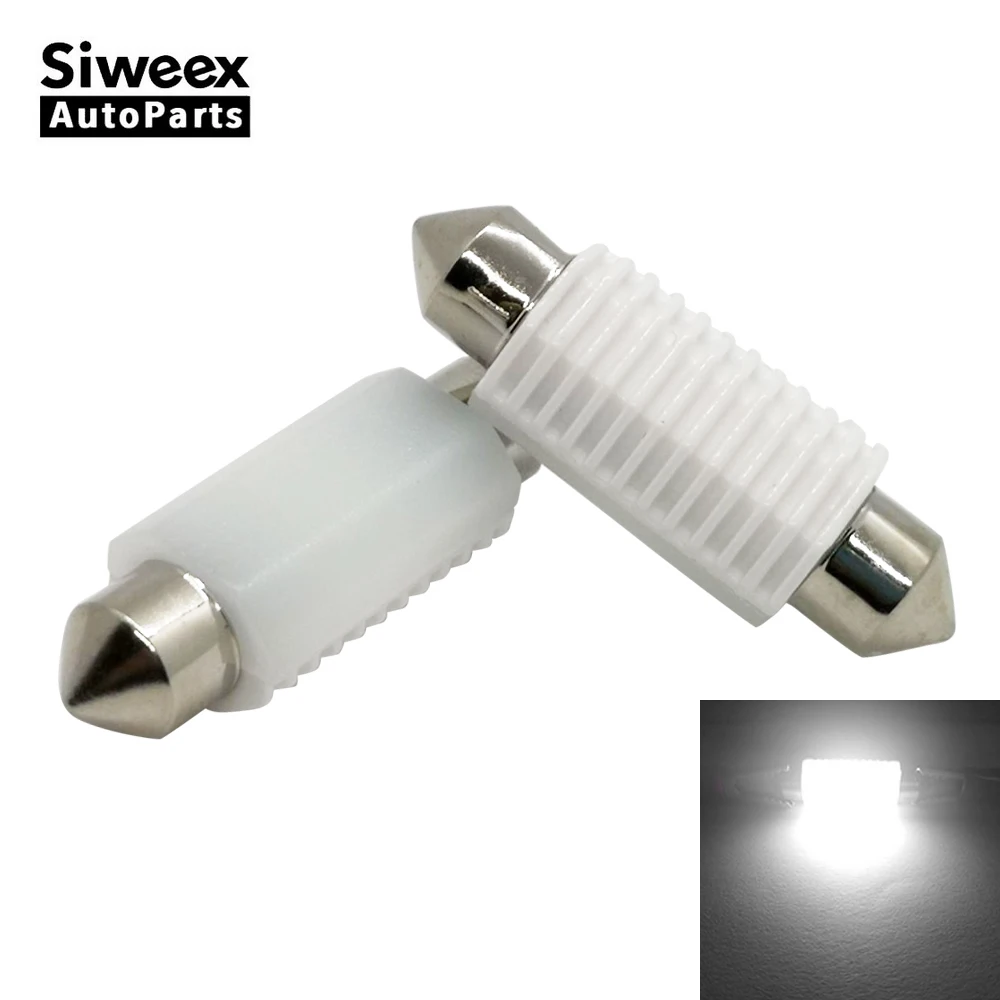 Из 2 предметов C5W Led 31 мм 36 мм/39 мм/41 интерьер автомобиля светильник накаливания для