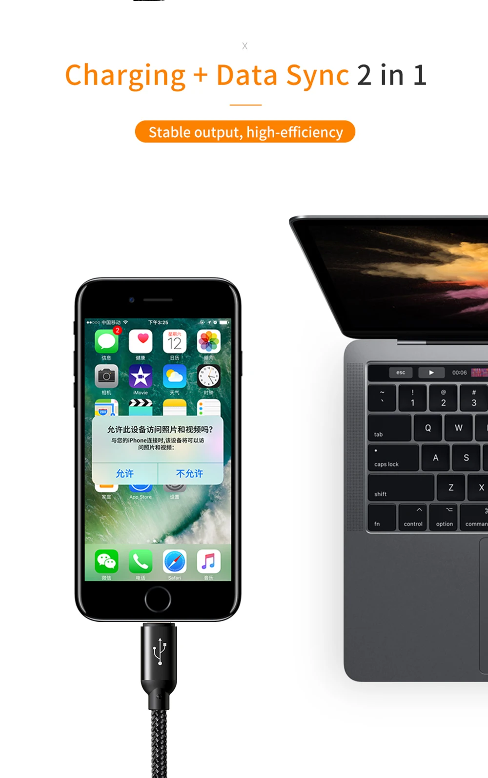Mcdodo 3 в 1 3A USB кабель для iPhone X 8 7 Зарядка Micro USB кабель Тип C USB кабель для lightning samsung Android мобильный телефон