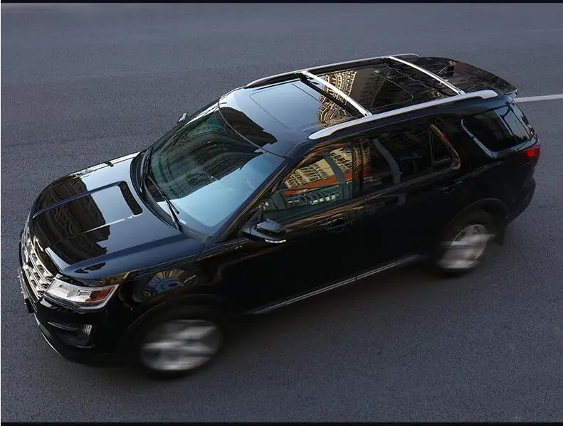 Jioyng на крышу автомобиля багаж камера перекладина для Ford Explorer 2013 2014 2015/2016 2017 2018 BY EMS
