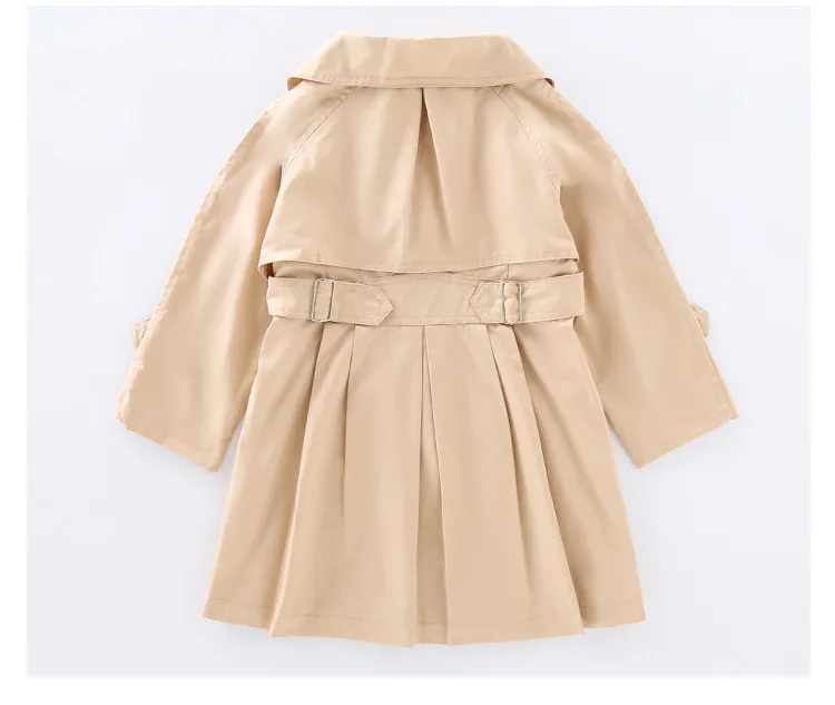 Тренчкоты для девочек одежда 12 лет высококачественные подростковые Детские