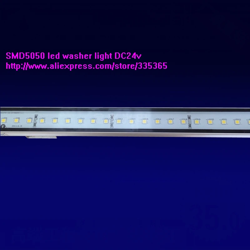Алюминий хорошего качества RGB водонепроницаемый DC24v 6 Вт SMD5050 светодиодный