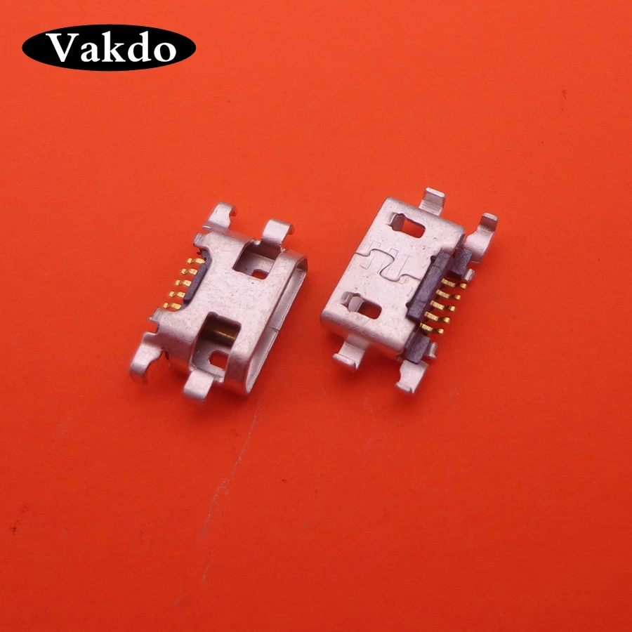 10 шт./лот микро USB разъем 5 P розетка док сменный контактный порт зарядки телефона