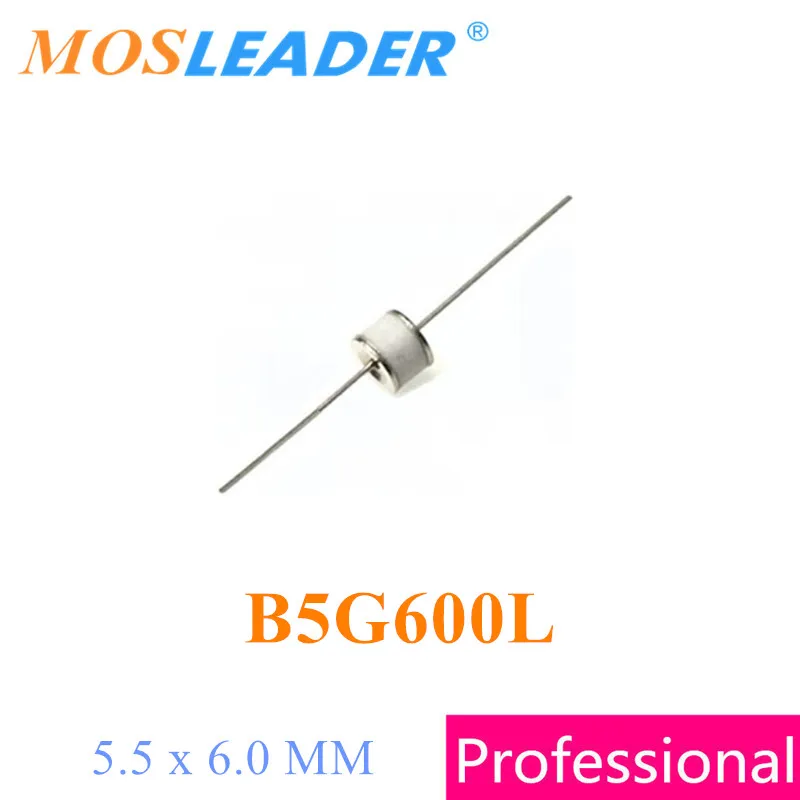 Mosleader GDT B5G600L 5 5x6 мм 100 шт. B5G600 B5L60R 2R600 600 В сделано в Китае|Запасные части| |