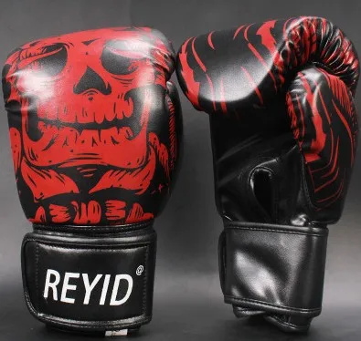 BoxingGloves3 Для взрослых женщин и мужчин из искусственной кожи тренировочные защитные перчатки ММА Муай Тай Boxe De Luva перчатки Санда протектор боксерские перчатки 8 10 12 6 унций - Цвет: BoxingGloves3