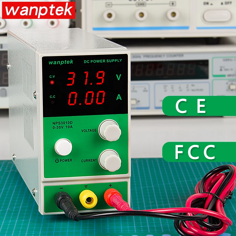 NPS 100V 3A Wanptek Регулируемый источник питания постоянного тока NPS1003D Регулируемый силовой модуль цифровой импульсный источник питания постоянного тока