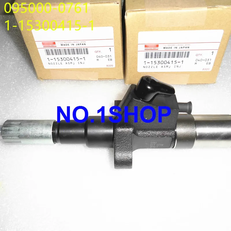 100% Подлинная и новая Топливная форсунка Common Rail 095000 0760 0761 для 6SD1 1153004151 1 15300415