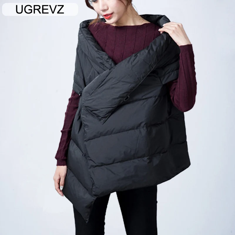 Женский зимний жилет без рукавов теплый женский модный на весну и осень