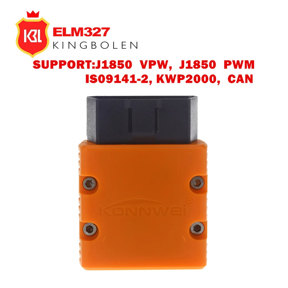 Konnwei KW902 ELM327 Bluetooth v1.5 PIC18F25K80 OBD2 авто диагностические сканирующие инструменты OBD II