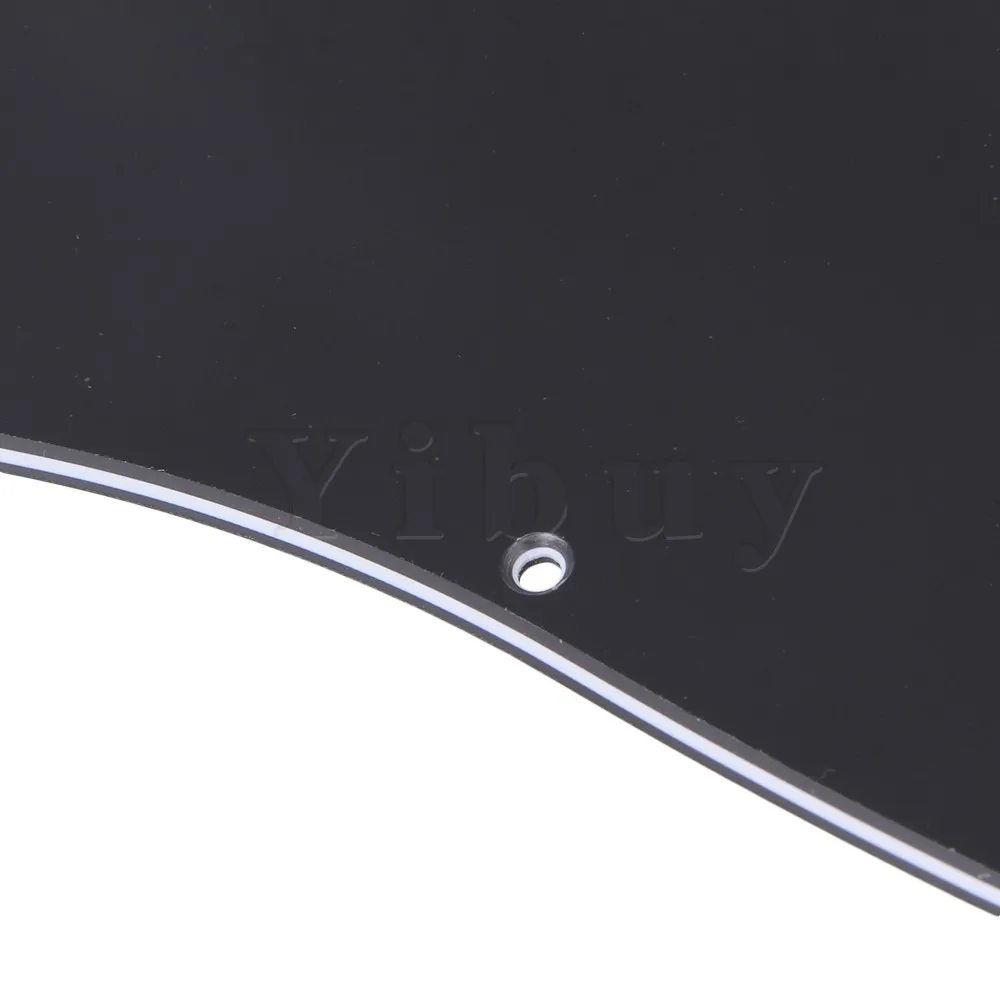 Yibuy черный Prewired Pickguard 1 хамбакер Для электрогитары