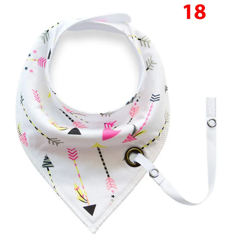 style 18 Новейший 18 стилей бренд burp Детский Нагрудник слюнявчик полотенце стрела животных мультфильм нагрудники burp ткань дети треугольник хлопок - Цвет: style 18