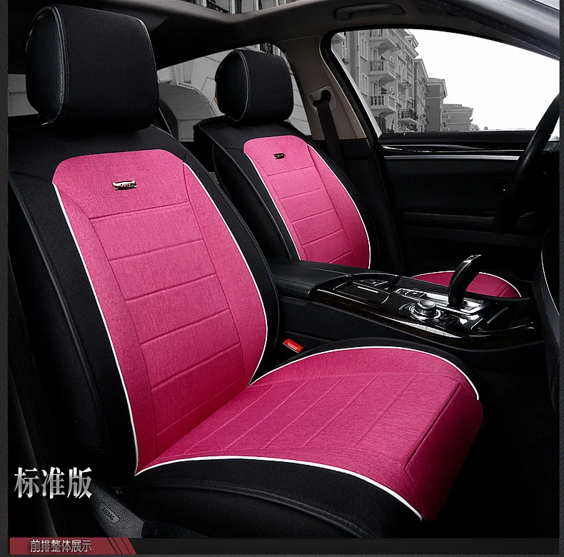Модный чехол для сиденья автомобиля Универсальный Decoracion Para Coches Asientos автомобильный чехол для сиденья задняя крышка для сиденья сезон 4