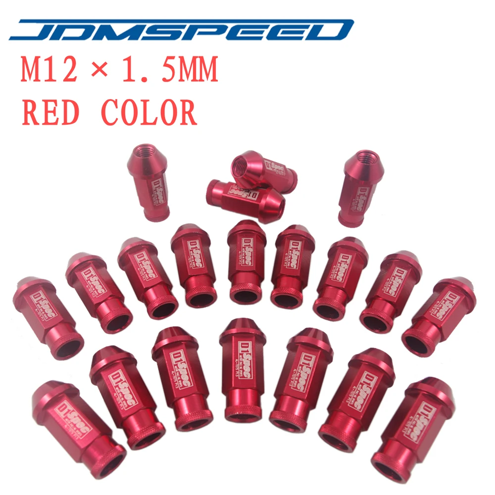 Xpower 20 шт./компл. универсальные гайки для гоночных колес D1 SPEC JDM M12x1.5 мм HONDA TOYOTA