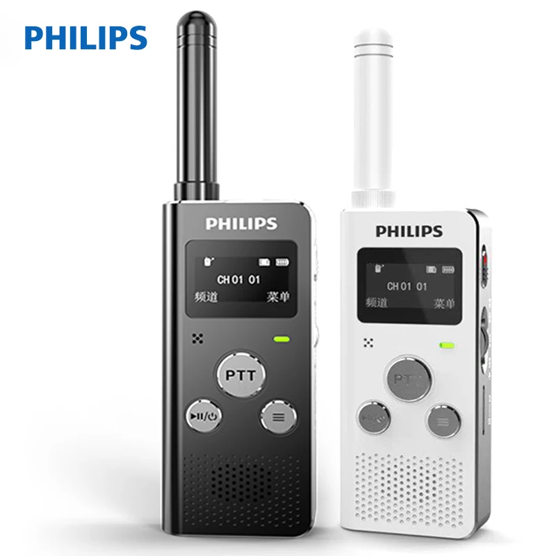 Оригинальная Удобная мини-рация Philips двусторонняя радиосвязь дальность 3 7 в Wolki