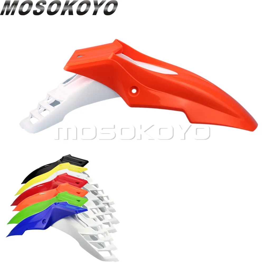 Для EXC 525 XC SMR оранжевый + белый MX Enduro гоночный велосипед грязи переднее крыло Evo