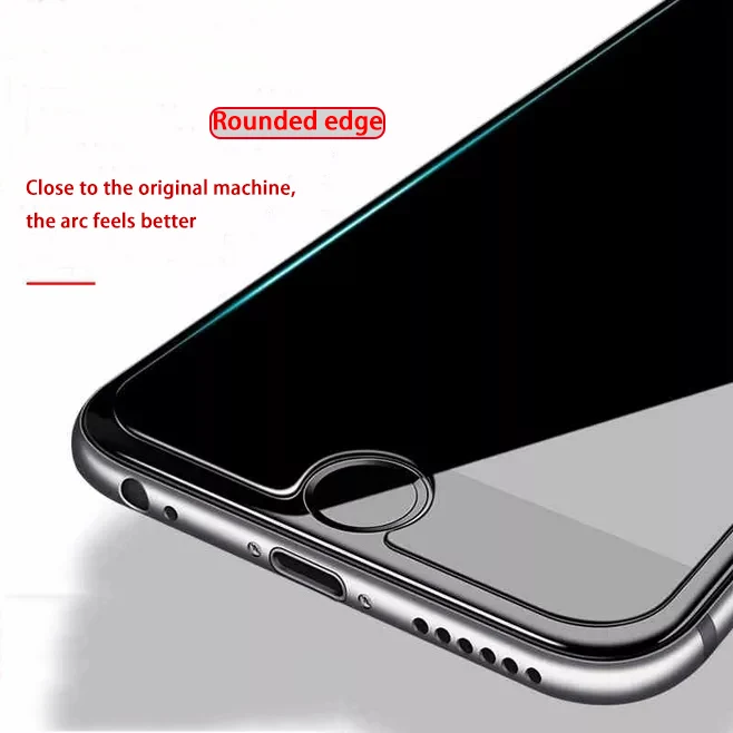Защитное стекло для экрана iPhone 7 Plus закаленное синяя световая стеклянная пленка
