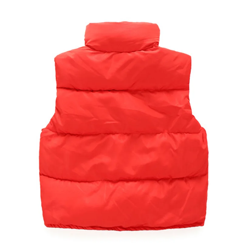 2016 Осень Зима детская Одежда Мальчиков Жилет Унисекс Мальчики Девочки Пальто 2