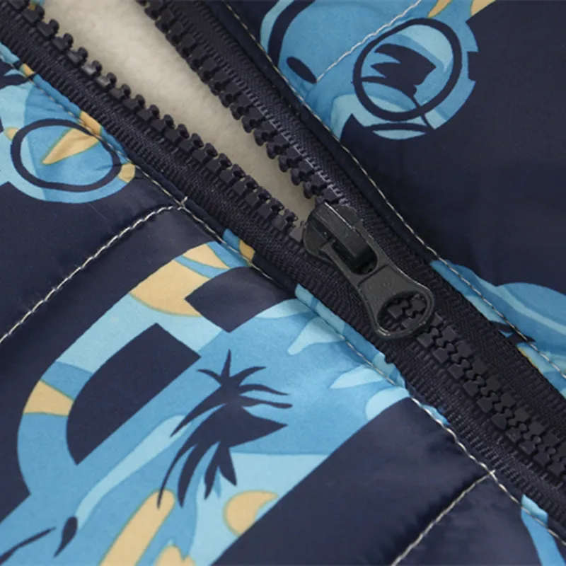 2018 г. зимняя детская куртка с рисунком автомобиля верхняя одежда для мальчиков