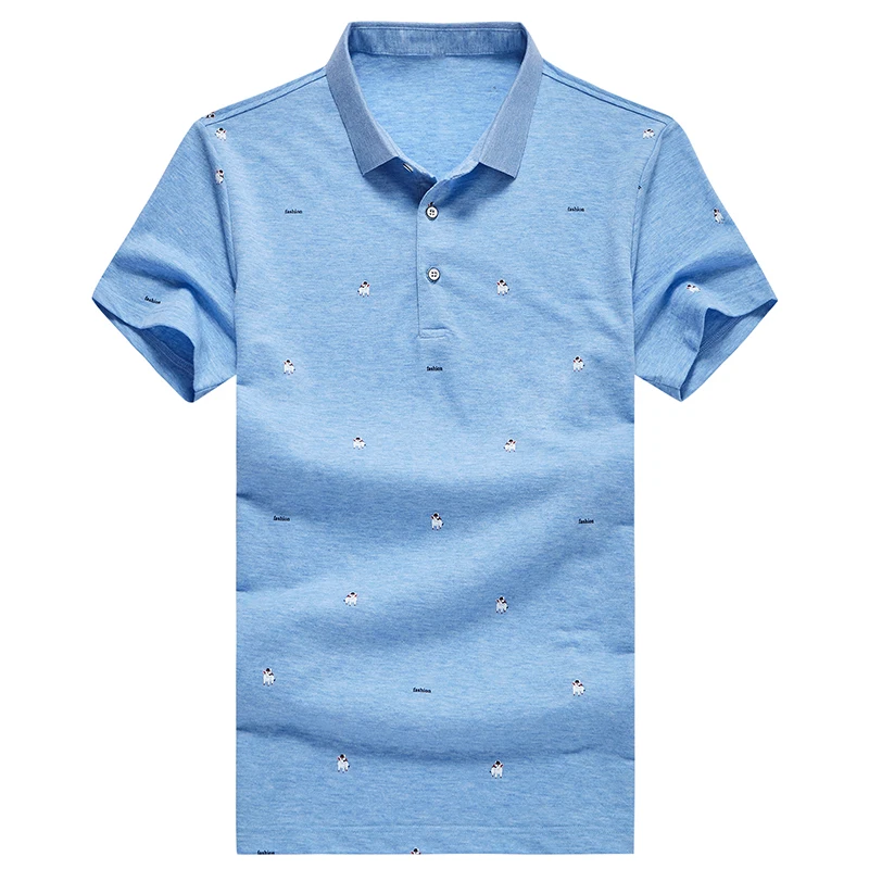 Men Short Sleeve T Shirt turn down Collar tshirt Summer 2019 new casual Lapel T-shirt cotton tshirts Tops Tees | Мужская одежда