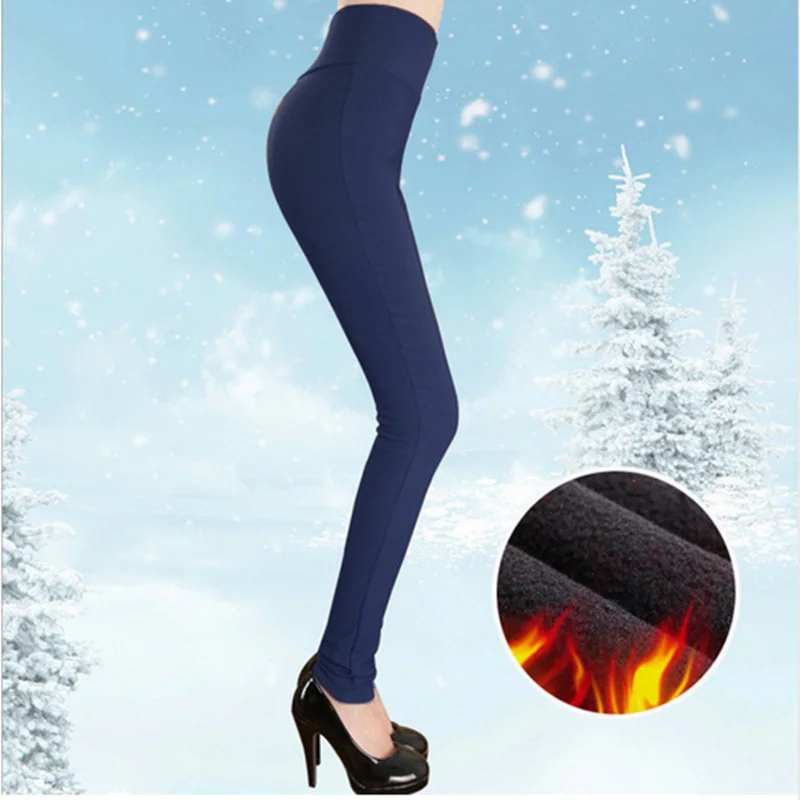 Женские леггинсы для фитнеса брендовые теплые бархатные размера плюс с высокой