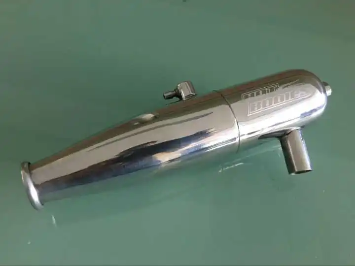 1/8 Горячие кузова внедорожник NITRO двигатель багги настроенная выхлопная труба