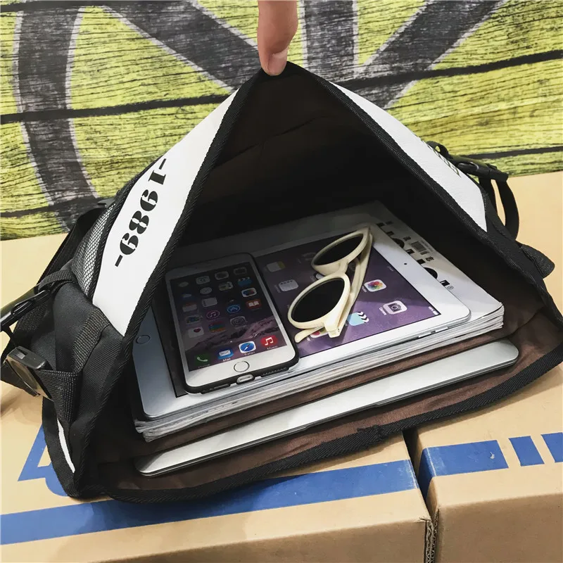 Сумка через плечо из ткани Оксфорд функциональная тактическая дорожная сумочка