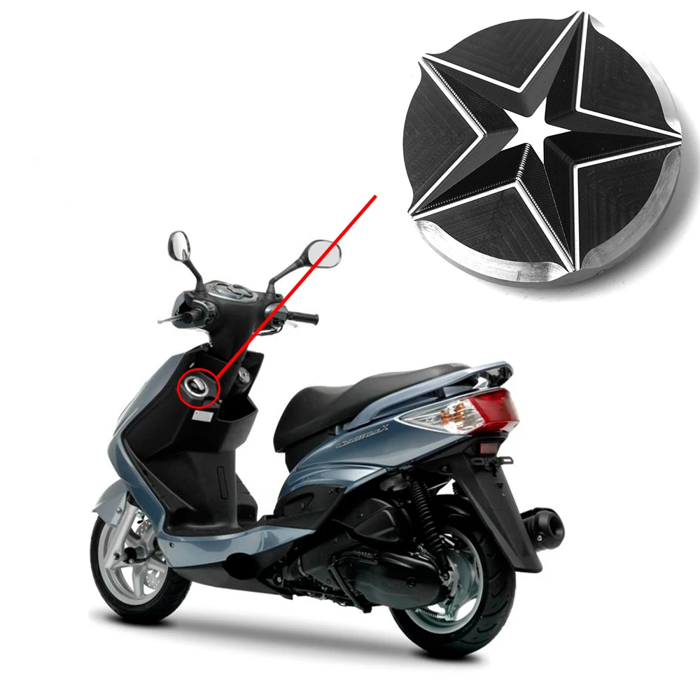 Крышка топливного бака мотоцикла для Yamaha BWS R 125 SMAX 155 GTR Cygnus 2016 2017|Накладки и