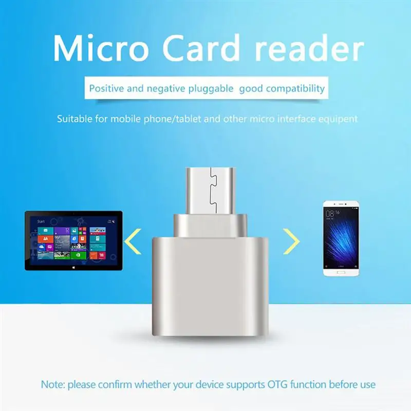 bakeey Micro USB TF картридер OTG адаптер конвертер для Samsung S7 Edge S6 Redmi Note 4x