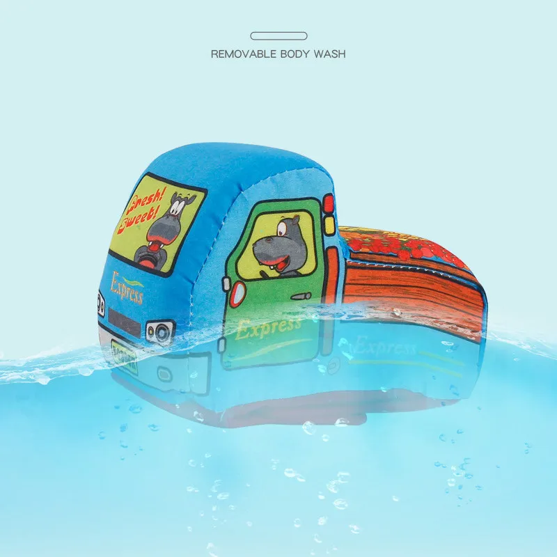 Милые тянущиеся строительные транспортные средства-мягкая детская игрушка