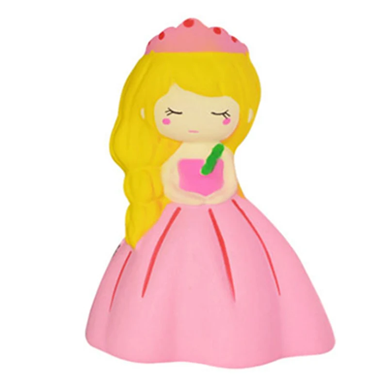 Jumbo Kawaii Princess Girl Мягкая кукла медленно восстанавливающая форму мягкая сжимаемая