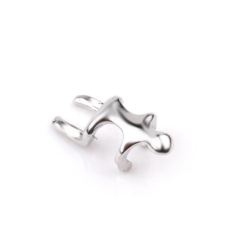 2 шт./лот личные преувеличенные серьги-каффы в форме человека для скалолазания