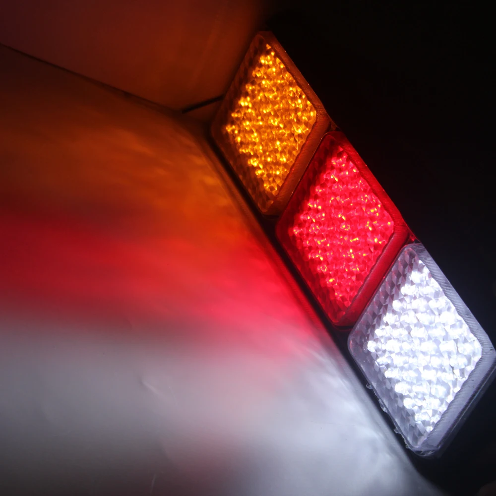 2 шт. 108LED Пластик автомобиля задние фонари 12V грузовик с прицепом стоп-сигнал