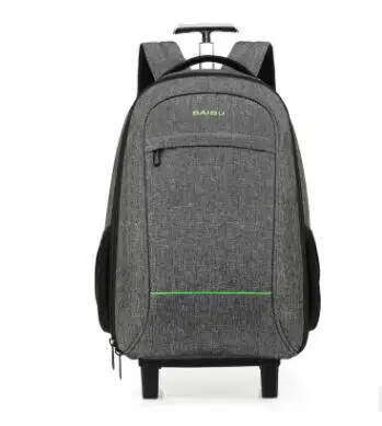 Travel Rucksack Bag wheeled backpack For Men Cabin Luggage Trolley bags with wheels  Business carry on Rolling  luggage suitcase