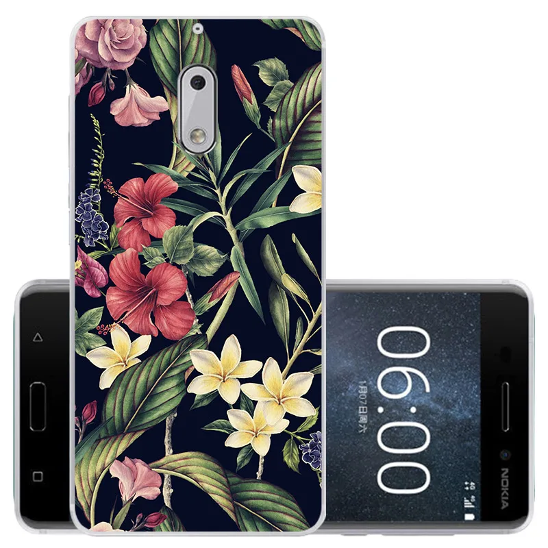 JDH CROWNPRO чехол s для Nokia 6 TPU чехол для телефона силиконовый для Nokia6 TA-1021 мягкий чехол-накладка прозрачный для Nokia 6 Чехол с принтом - Цвет: JDH