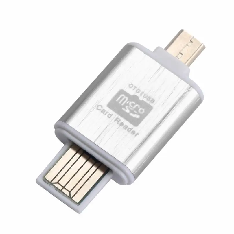 Горячая продажа мини устройство для чтения карт памяти 2в1 Micro SD OTG флеш диск USB 2 0